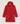 Manteau à capuche en laine bouillie - Rouge