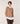 Round neck merino wool sweater - Camel Brown
