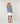 Gilet oversize grosse maille - Bleu