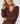 Polo knit sweater - Marron