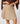 Jupe courte en maille - Beige